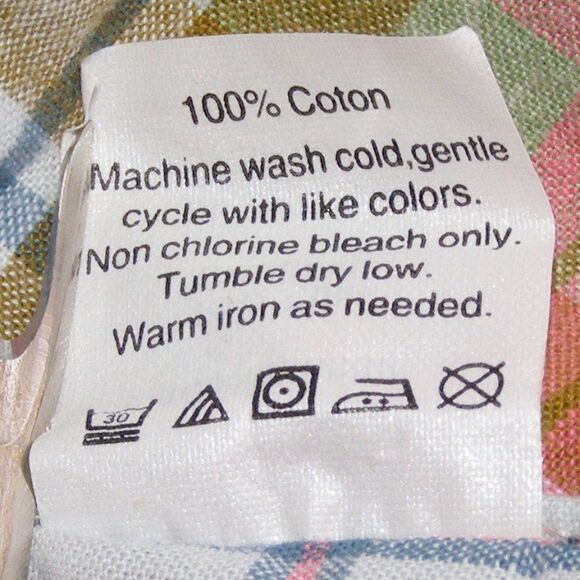 J.CREW Top/Blouse, M, Boy Fit, Plaid, Pink/Green, Long sleeve, 2 button cuff - Picture 13 of 13